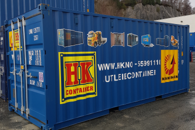 ISO container for lagring
